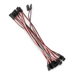 HITEC 150mm 200mm 300mm 500mm 600mm 800mm 1000mm Male to Male Servo Extension Cord Lead Futaba JR Wire Cable